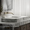 Components® Wall-mount bathroom sink faucet Oyl handle trim