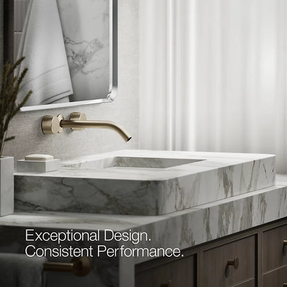 Components® Wall-mount bathroom sink faucet Oyl handle trim