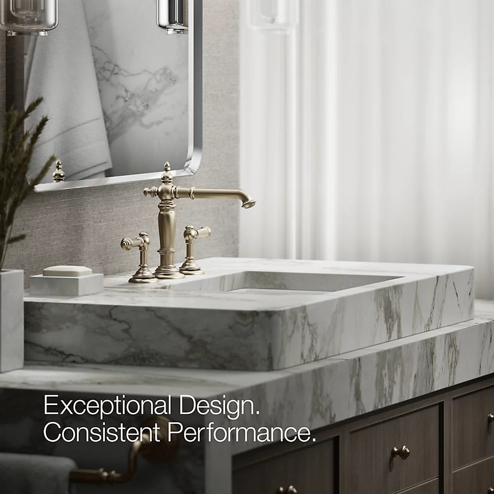 Artifacts® Bathroom sink faucet spout with Column design, 1.2 gpm
