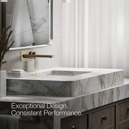 Parallel® Wall-mount single-handle bathroom sink faucet, 1.2 gpm