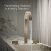 Components® Bathroom sink faucet spout with Ribbon design, 1.2 gpm