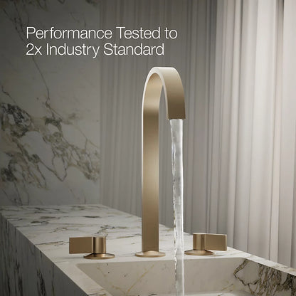 Components® Bathroom sink faucet spout with Ribbon design, 1.2 gpm