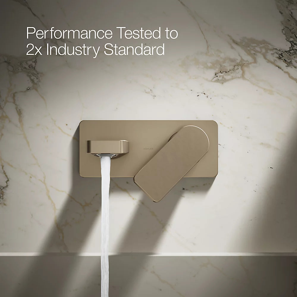 Parallel® Wall-mount single-handle bathroom sink faucet, 1.2 gpm