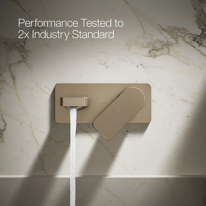 Parallel® Wall-mount single-handle bathroom sink faucet, 1.2 gpm