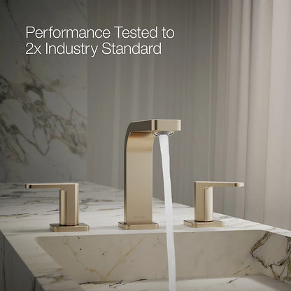 Parallel® Widespread bathroom sink faucet, 1.0 gpm