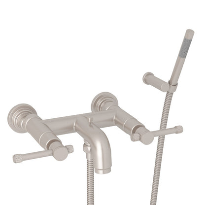 ROHL Campo Wall Mount Exposed Tub Filler With Handshower