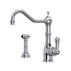 Perrin & Rowe Edwardian™ Kitchen Faucet With Side Spray