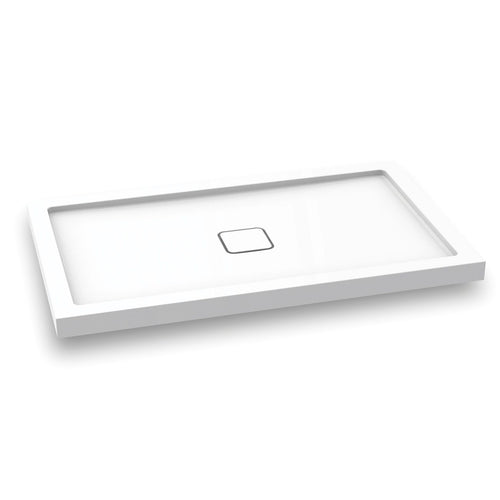KALIA KOVER Rectangular acrylic shower base 60" x 36"