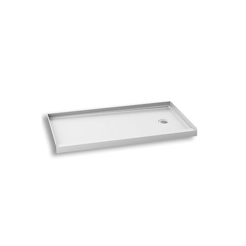 KALIA KONCEPT Rectangular acrylic shower base 60" x 30"