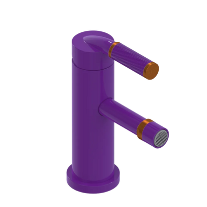 Rubinet Single Control Bidet Fitting (less drain) Purple Haze