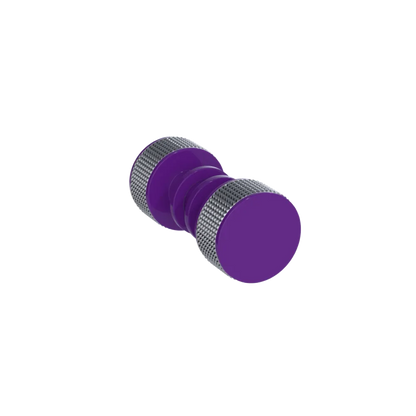Rubinet Shower Door Knob (set) Purple Haze