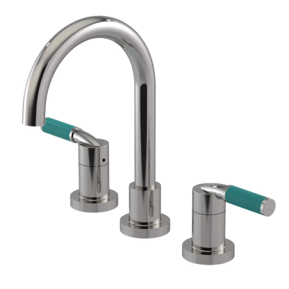 Rubinet Widespread Lav. Set. (less drain) Polished Nickel