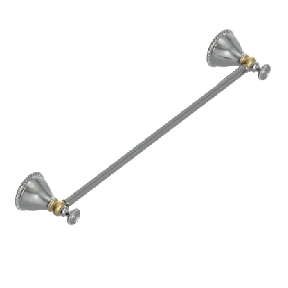 Rubinet Towel Bar 18" Satin Nickel