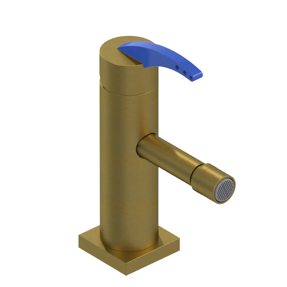 Rubinet Single Control Bidet Fitting (less drain) Antique Brass Matt