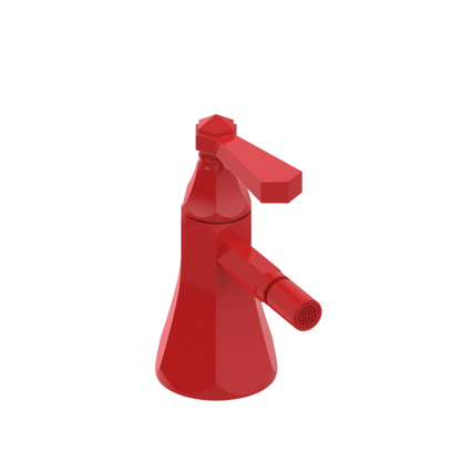Rubinet Single Control Bidet Fitting (less drain) Red