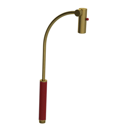 Rubinet Hand Held Shower Bidet Only Antique Brass Matt