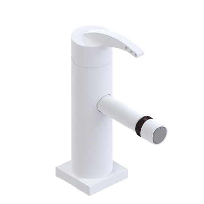 Rubinet Single Control Bidet Fitting (less drain) Matt White