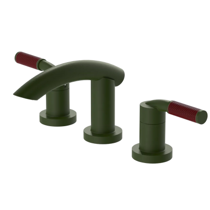 Rubinet Widespread Lav. Set. (less drain) Green Envy