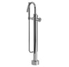 Cabano Floor mount tub filler with hand shower