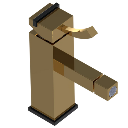 Rubinet Single Control Bidet Fitting (less drain) Gold