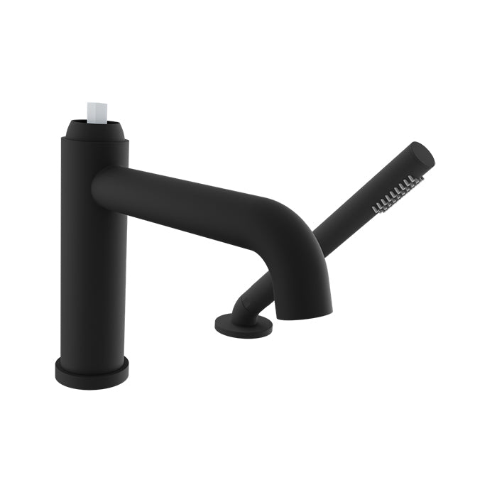 Baril 2-piece tub filler with hand shower (without handle)