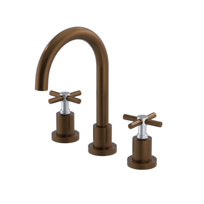Rubinet Widespread Lav. Set. (less drain) Tuscan Brass