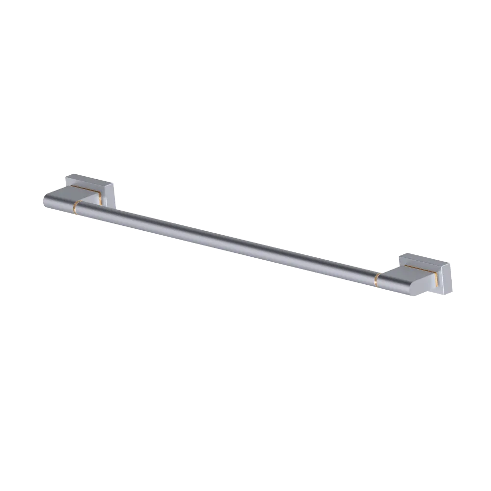 Rubinet Towel Bar 18" Satin Chrome