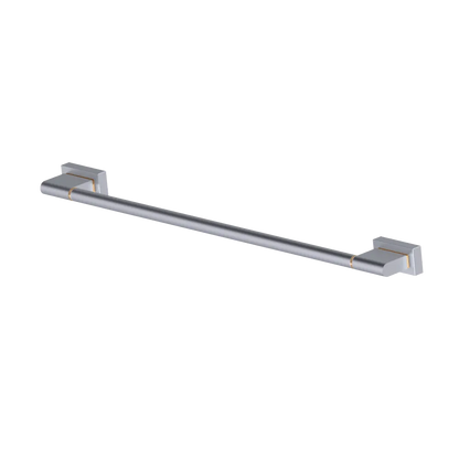 Rubinet Towel Bar 18" Satin Chrome
