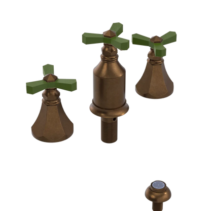 Rubinet Bidet Fitting with Spray, Diverter, and Vacum Breaker (Less Drain) Oil Rubbed Bronze