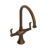 Rubinet Two Handle Single Hole Kitchen Set Oil Rubbed Bronze