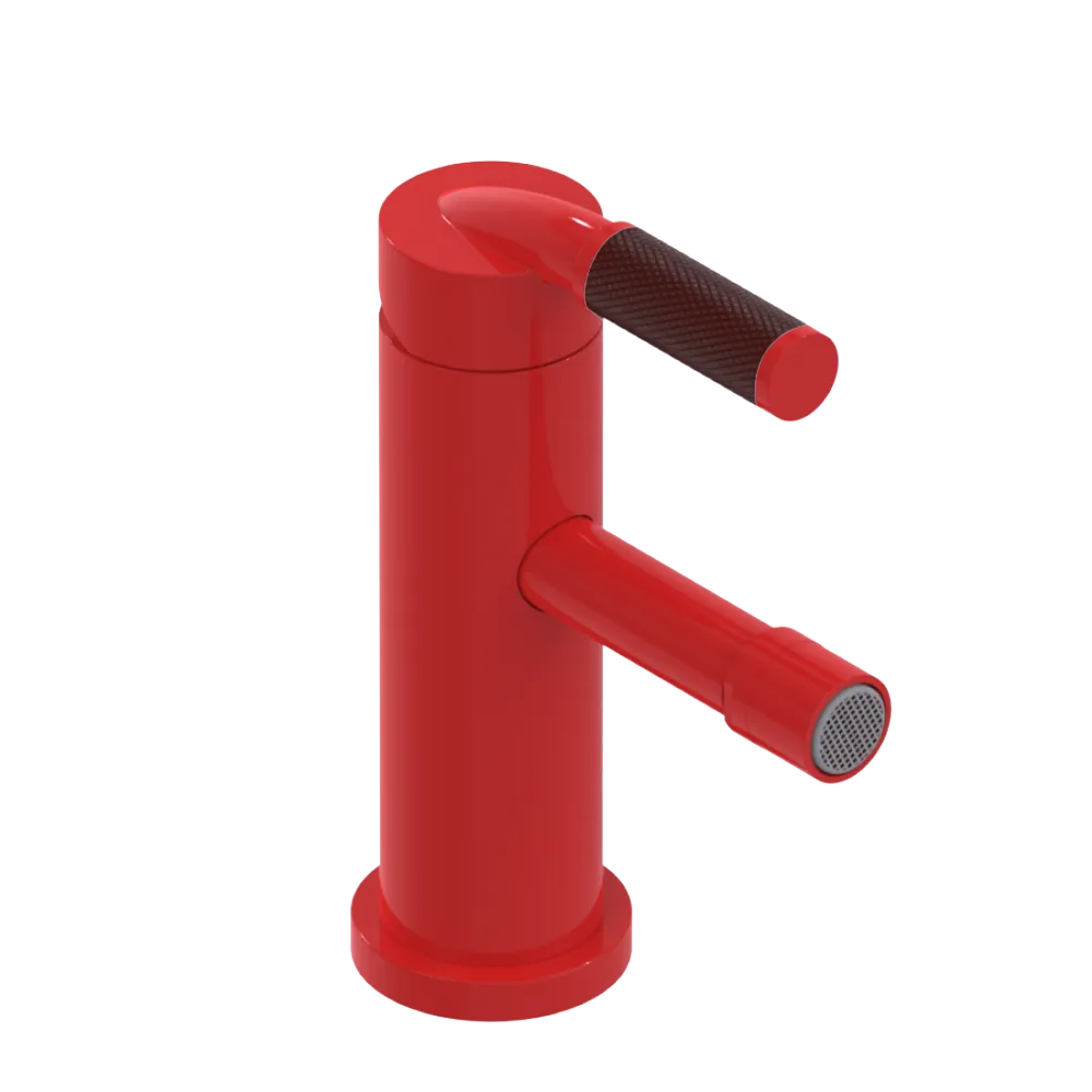 Rubinet Single Control Bidet Fitting (less drain) Red