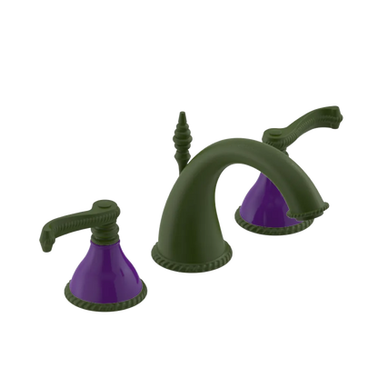 Rubinet Widespread Lav. Set. (less drain) Green Envy