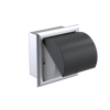 Rubinet RECESSED TOILET PAPER HOLDER Satin Chrome