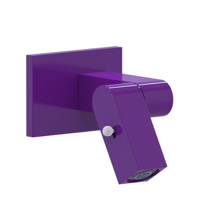 Rubinet Wall Mount Bidet & Foot Rinse with Dual Function Spray Purple Haze