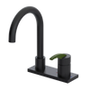 Rubinet 4" Centre Single Control Lav. Set. (less drain) Matt Black