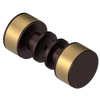 Rubinet Shower Door Knob (set) Oil Rubbed Bronze