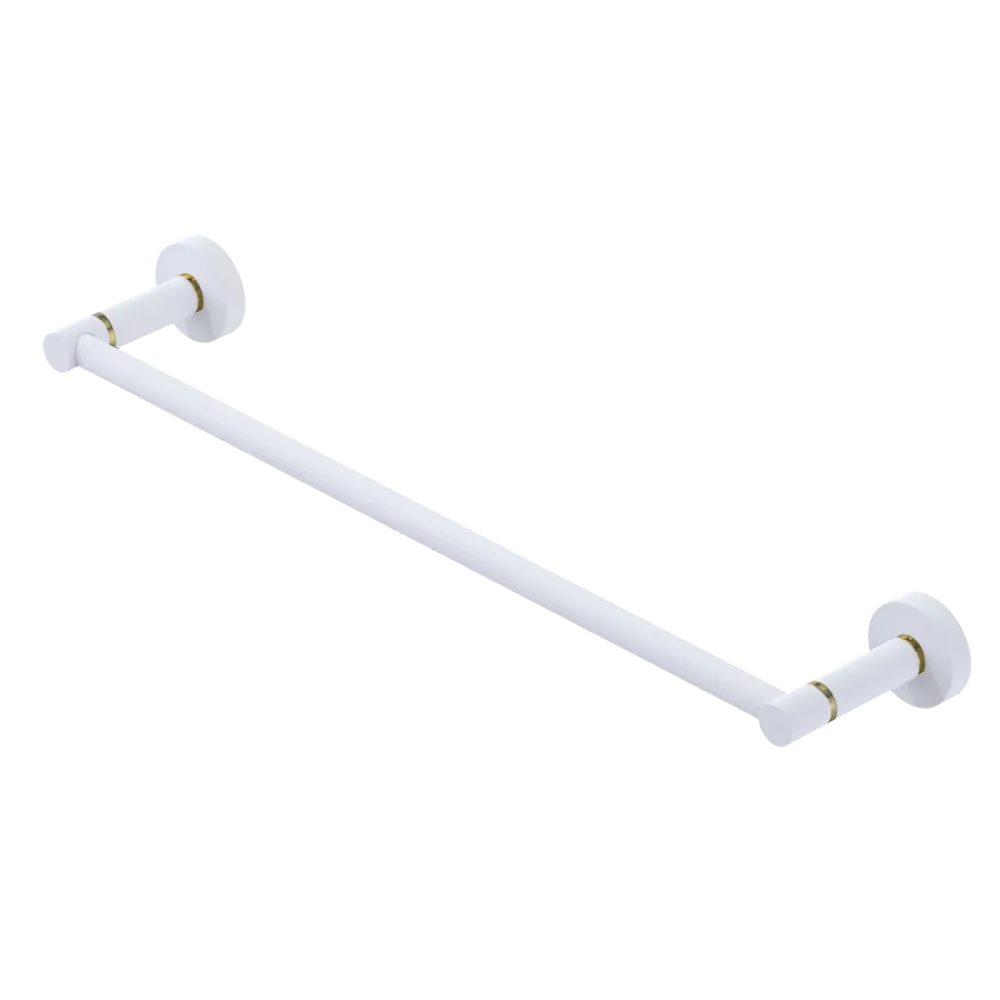 Rubinet Towel Bar 18" Matt White