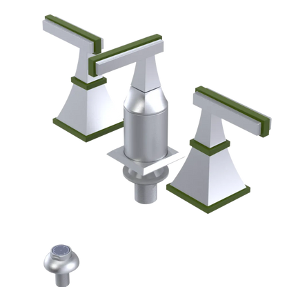 Rubinet Bidet Fitting with Spray, Diverter, and Vacum Breaker (Less Drain) Satin Chrome