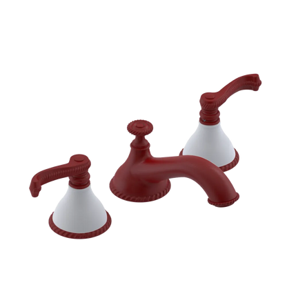 Rubinet Widespread Lav. Set. (less drain) Maroon