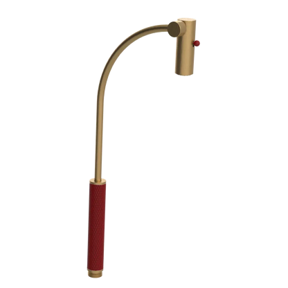 Rubinet Hand Held Shower Bidet Only Satin Gold
