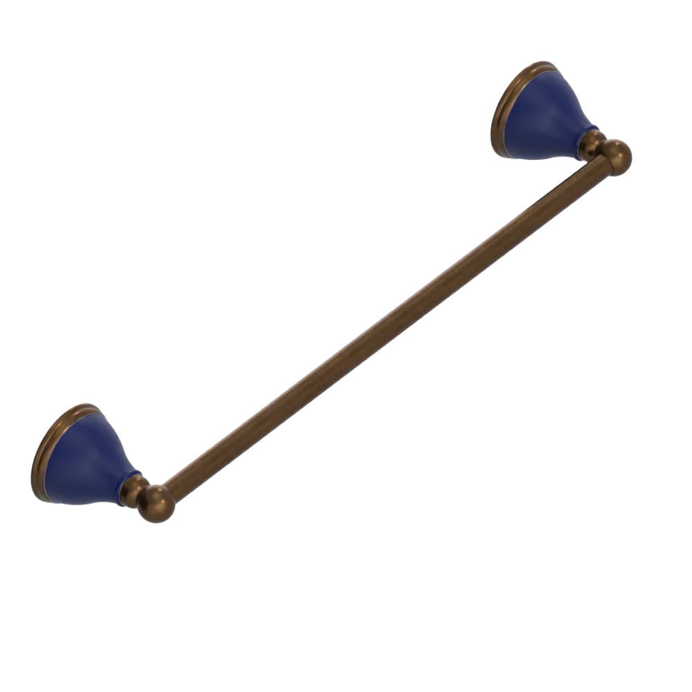Rubinet Towel Bar 18" Tuscan Brass