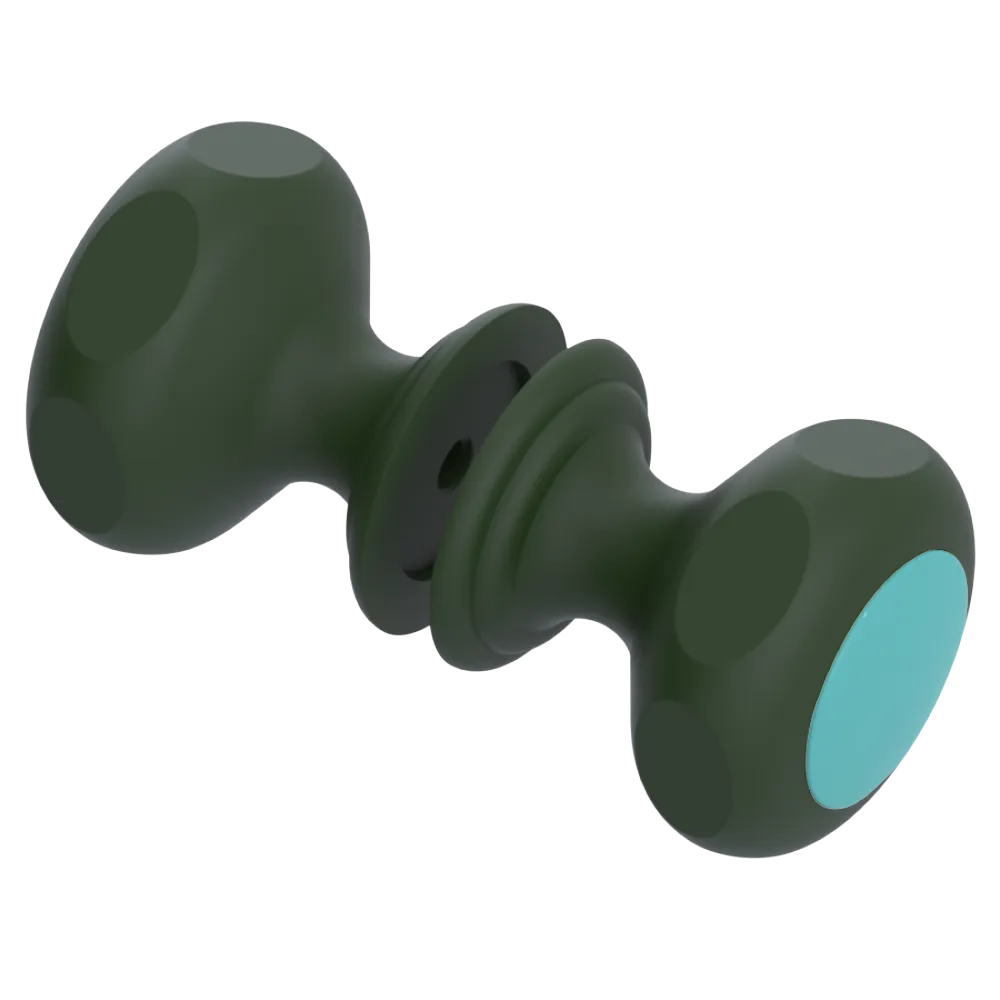 Rubinet Shower Door Knob (set) Green Envy