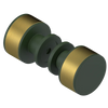Rubinet Shower Door Knob (set) Green Envy