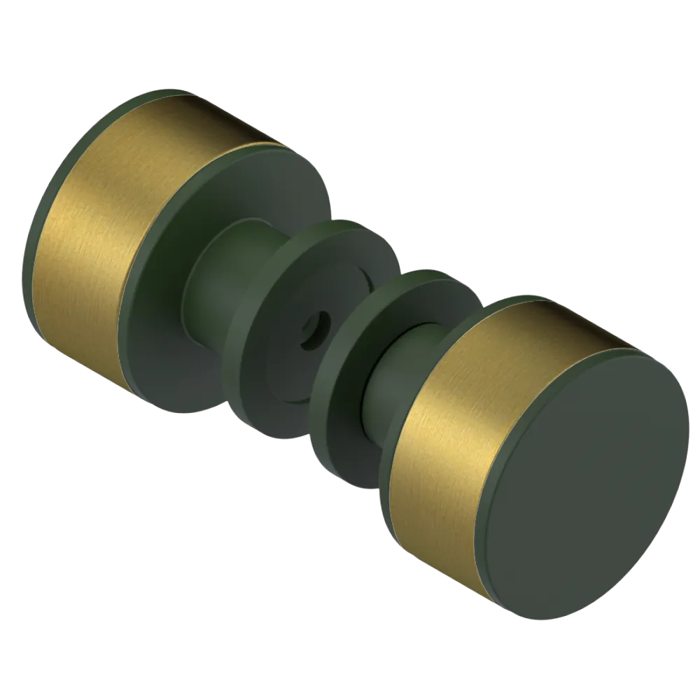 Rubinet Shower Door Knob (set) Green Envy