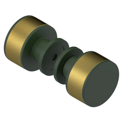 Rubinet Shower Door Knob (set) Green Envy