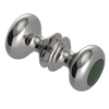 Rubinet Shower Door Knob (set) Polished Nickel