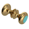 Rubinet Shower Door Knob (set) Gold