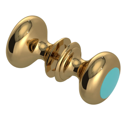 Rubinet Shower Door Knob (set) Gold