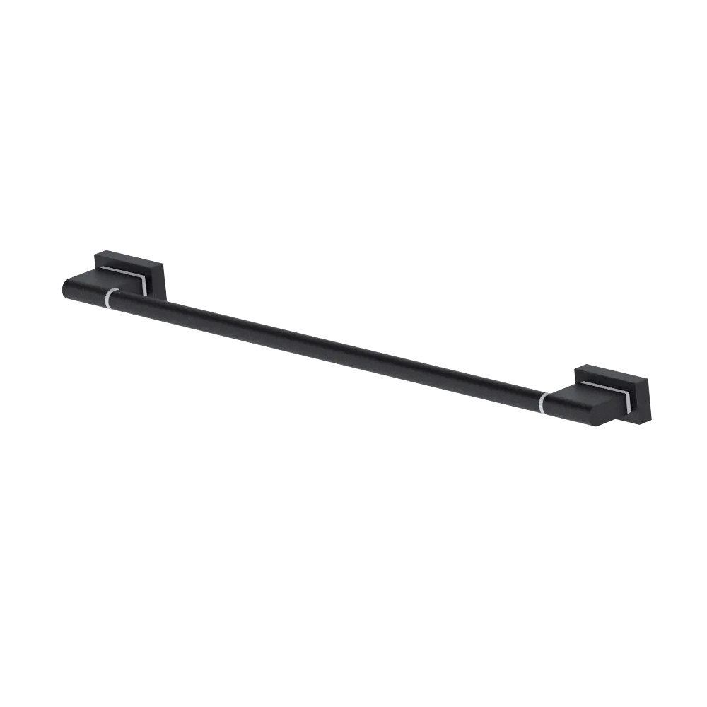 Rubinet Towel Bar 18" Matt Black