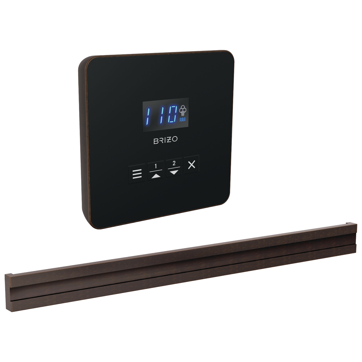 Brizo Square Bilateral Steam Set